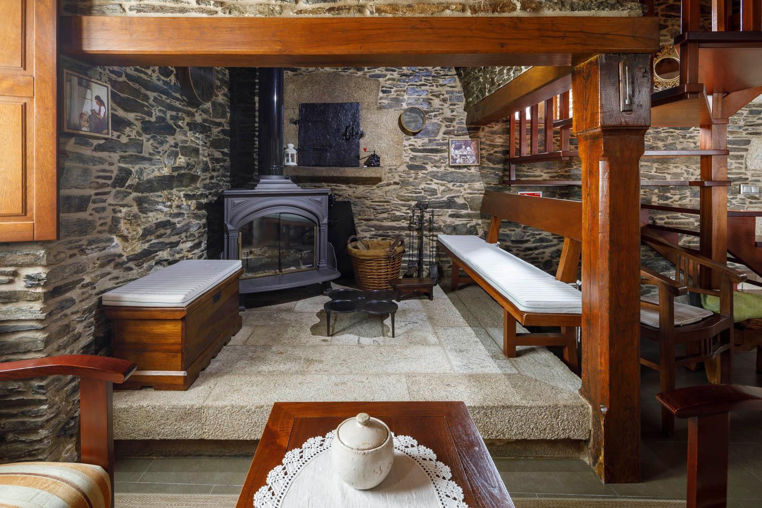 Casa Rural Dona Maria Ордес Экстерьер фото